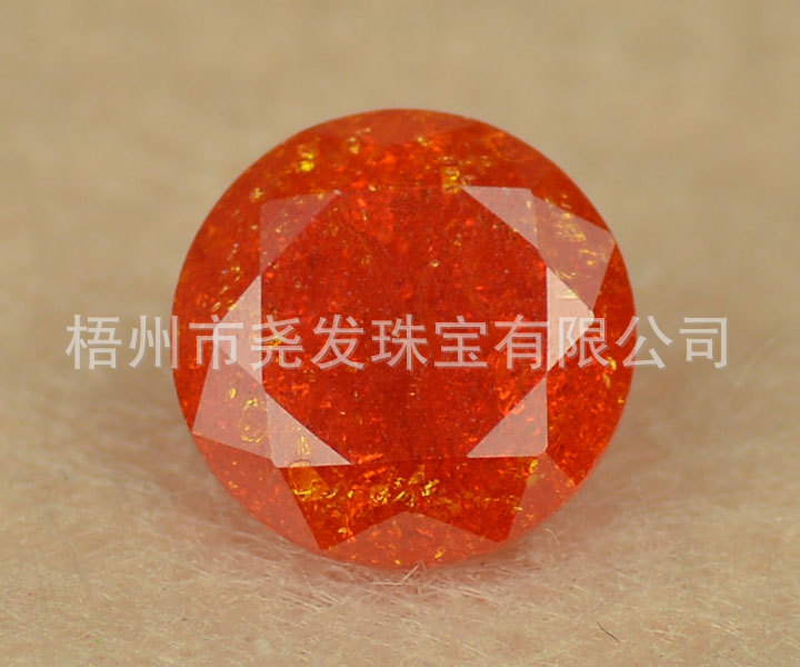 批发海蓝桃心形冰花石皓石 爱心钻浅天蓝色锆石爆炸雪花锆石戒面-阿里巴巴