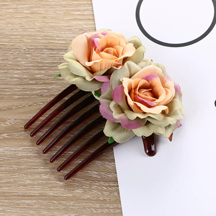 Brush, acrylic anti-static accessory, hairgrip