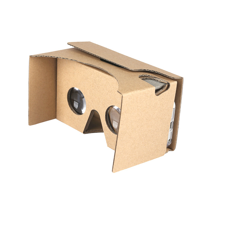 VR Virtual Reality Glasses Paper Google Second -Generation VR Google Cardboard2.0 Картонные очки
