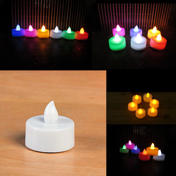 Manufacturers sell luminous candles electronic candles LED small tea wax colorful light tea lights Christmas decoration wedding decoration Manufacturers sell luminous candles electronic candles LED small tea wax colorful light tea lights Christmas decoration wedding decoration