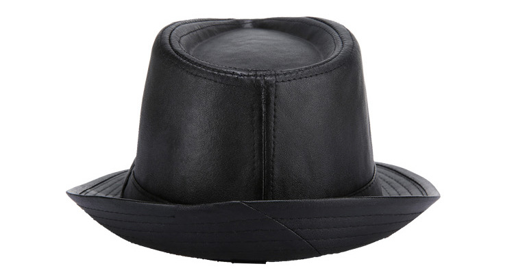 Hommes Élégant Couleur Unie Sertissage Chapeau Fédora display picture 1