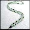 Emerald quartz necklace jade, strap, round beads, pendant, wholesale