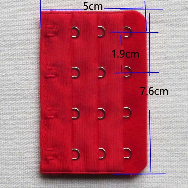 Bra extension buckle stainless steel