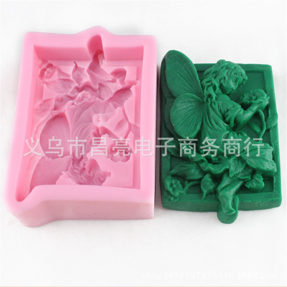 Аcrylic decorations, silicone fondant, soap mold, handmade