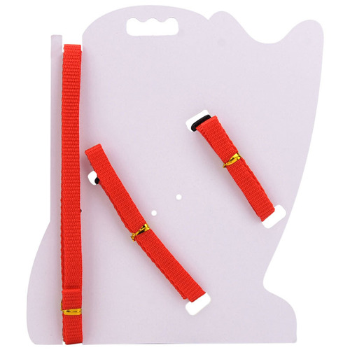 Wholesale cat rope chest strap I-shaped cat walking nylon leash cat harness pet leash