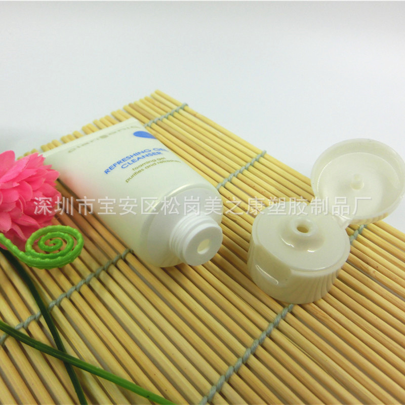 tube with flip top cap-1