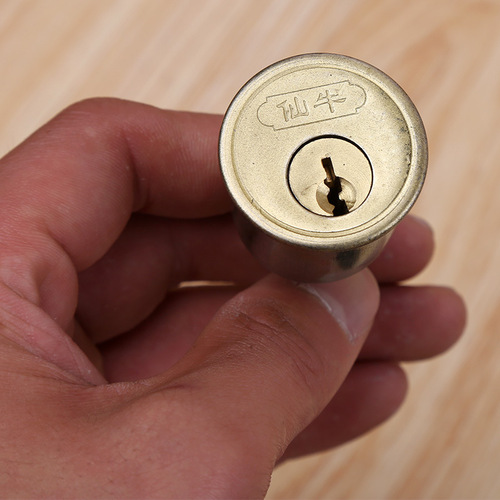 [Direct supply from the manufacturer] Old-fashioned two-safe pin pin door lock/bull head lock double safety lock exterior door lock 6140
