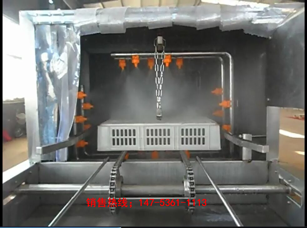 周转箱清洗机 单人操作 塑料筐胶筐转运筐清洗机 可非标定制