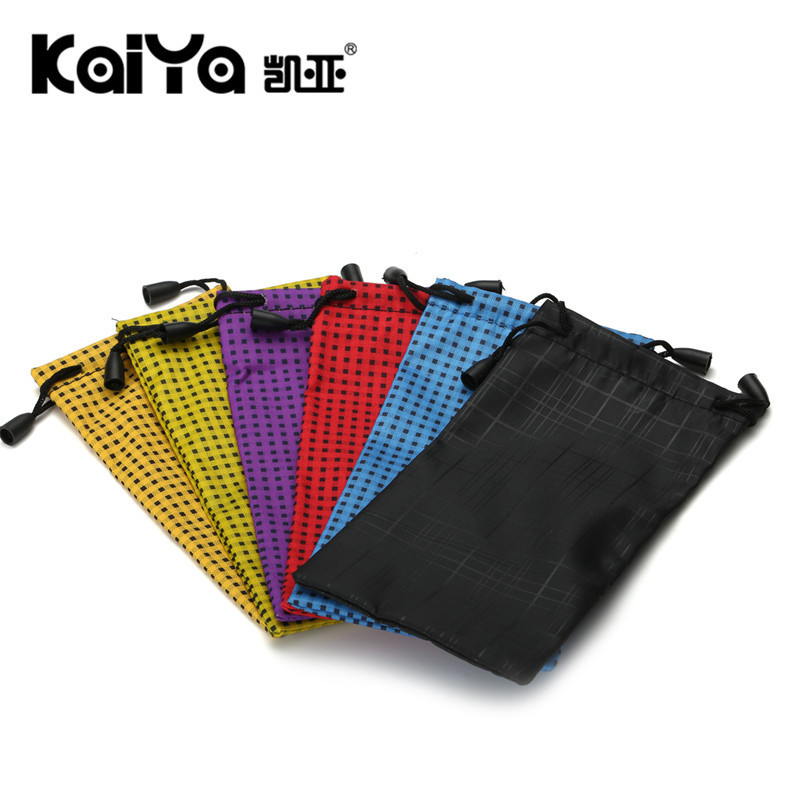 New black sunglasses cloth bag fine fiber water cloth storage bag color batch frame large sunglasses bag custom