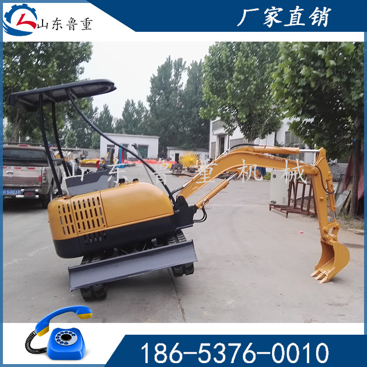 全新小挖机 农用挖掘机 360°可旋转 新品上市