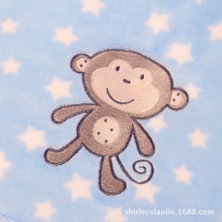 蓝底星星 猴子 (4)