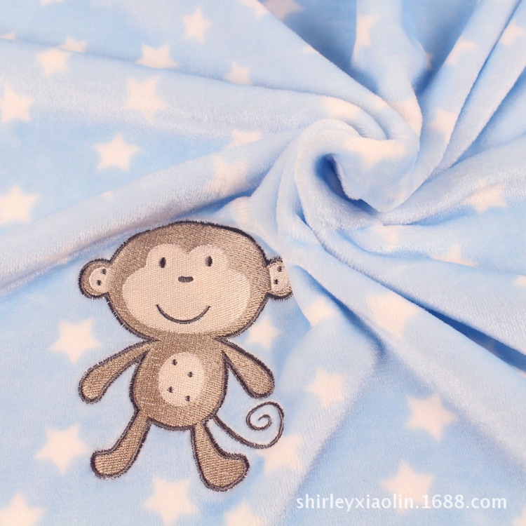 蓝底星星 猴子 (6)