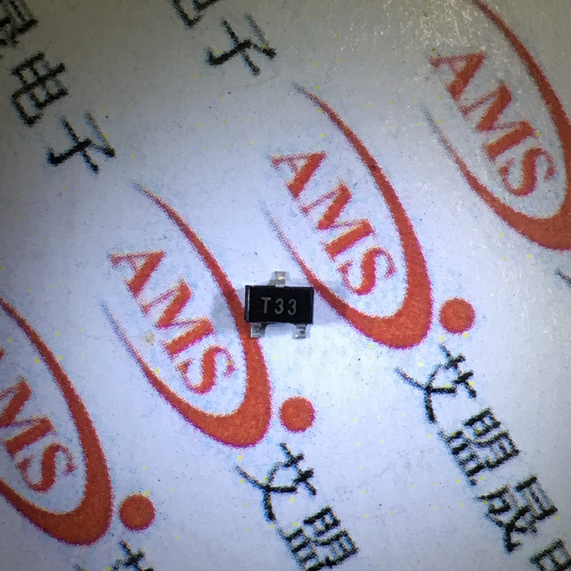 2SC2757 SOT-23 丝印T33 高频三极管 环保无铅 全新现货