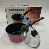 单柄奶锅_韩式小煎锅单柄奶锅不粘锅具宝宝辅