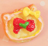 Realistic acrylic resin, food play, cream phone case, accessory with accessories, handmade