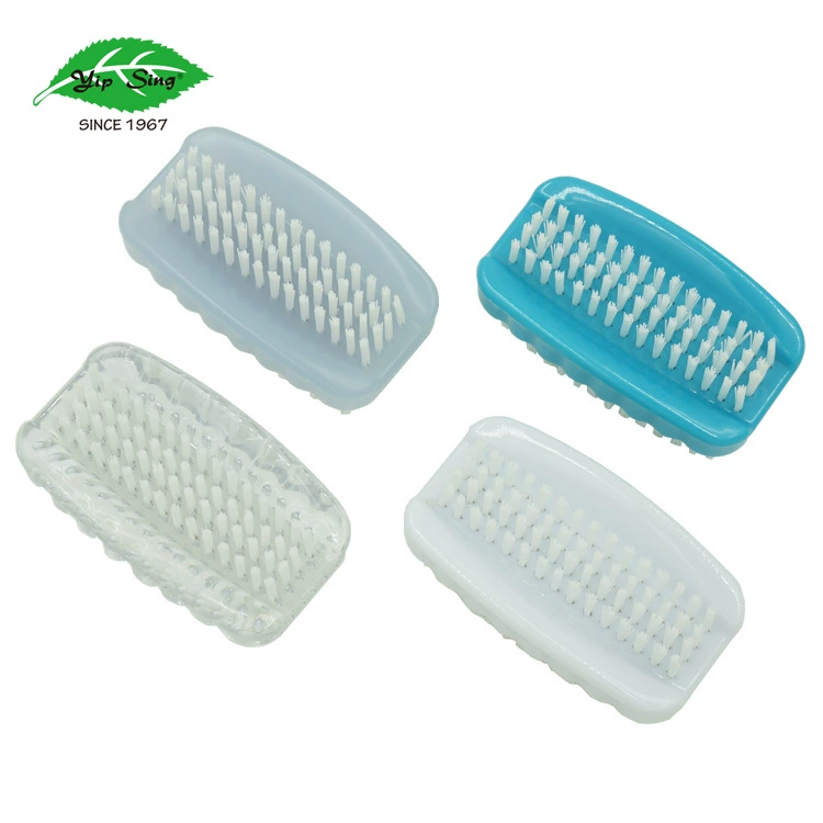 Yesheng фабрика прямой кисти для ногтей Инструменты Пластиковые двусторонние ногтей кисть для ногтей
