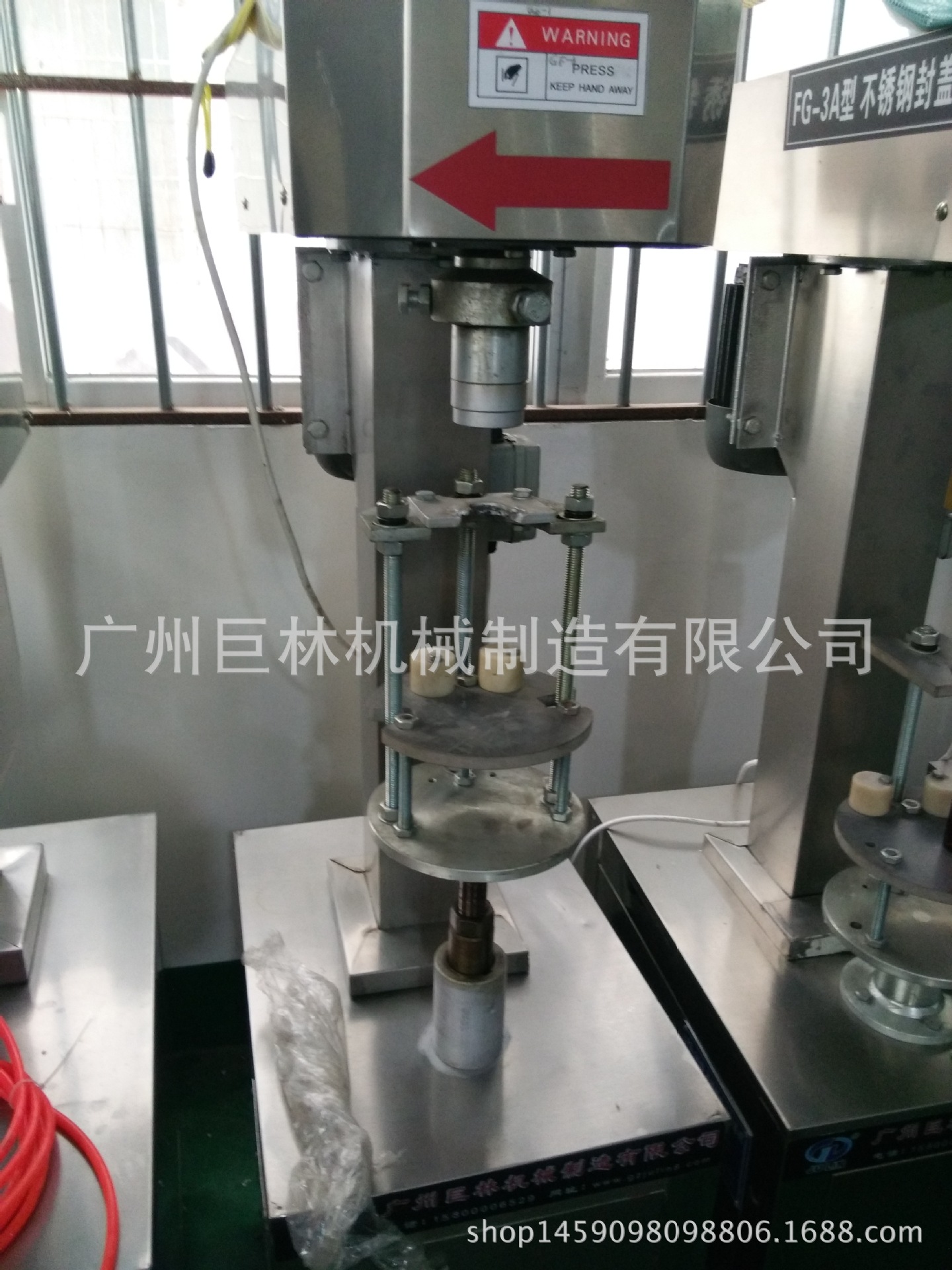 F-G3型 电动封盖机 气动封盖机 半自动封盖机 啤酒封盖机厂家直销