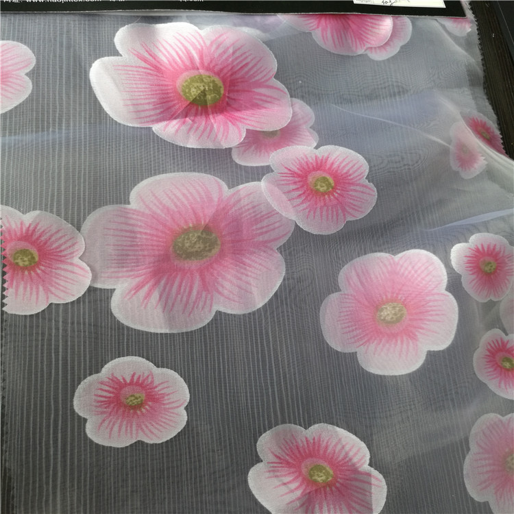 梭织欧根纱烂花布适用于服装  装饰窗帘布舞台剧