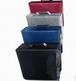 CD Box 256 упаковок большой емкости сумка для хранения компакт-дисков Высококачественная мерсеризованная ткань Сумка для компакт-дисков Двусторонняя коробка для компакт-дисков Коробка для хранения DVD