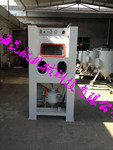 内孔内壁清理喷砂机 高压喷砂机KH-1010F 铸造阀体内孔喷砂机