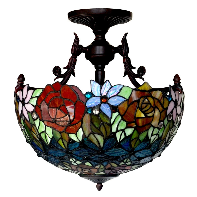 Glass ceiling lamp, LED ceiling light, direct factory sales