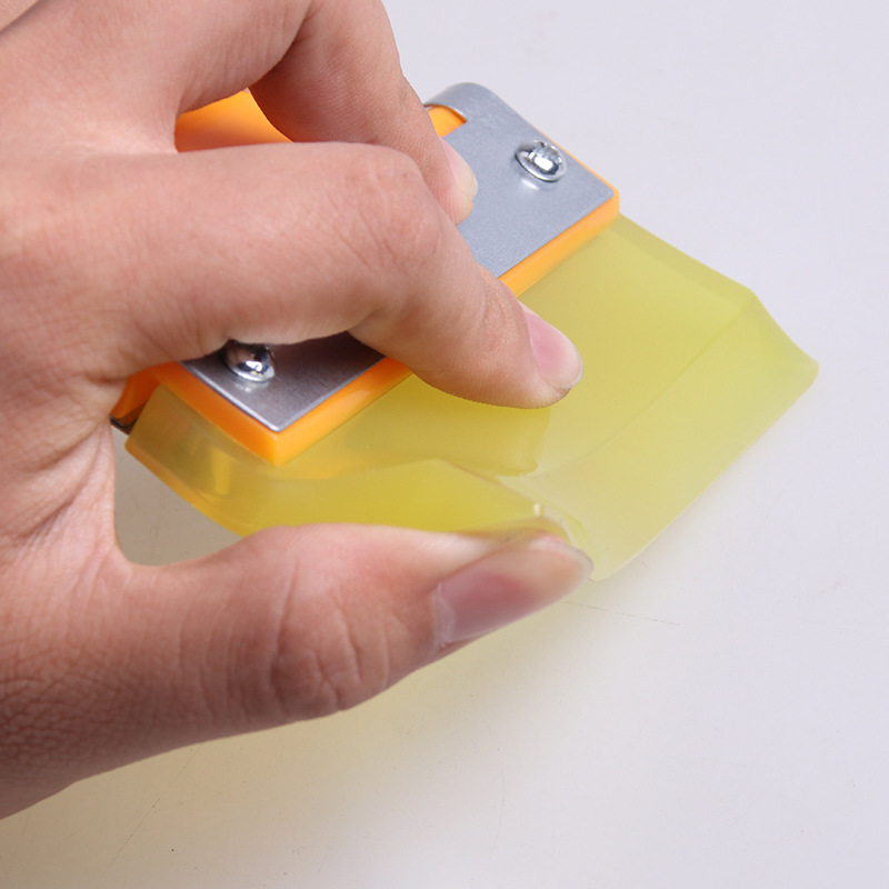 長柄牛筋刮水板貼膜刮板刮水板 雪鏟玻璃清潔工具8cm厚板R-3107A