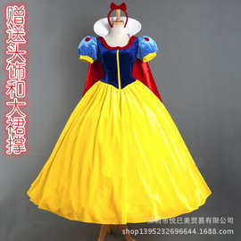 万圣节分码 成人白雪公主裙舞台演出cosplay服装现货厂家