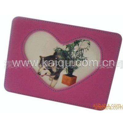 supply high-grade cortex rectangle heart-shaped Pets Photo frame Available Multiple colour Select PF-909