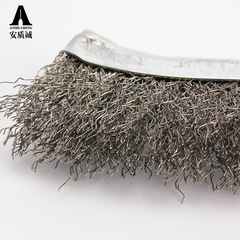 Factory direct supply barbecue brush, wire brush, stainless steel wire, copper-plated brush, rust removal, gap removal, industrial cleaning brush