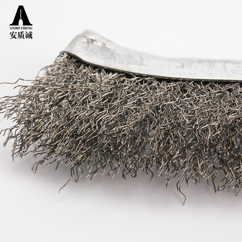 Factory direct supply barbecue brush, wire brush, stainless steel wire, copper-plated brush, rust removal, gap removal, industrial cleaning brush
