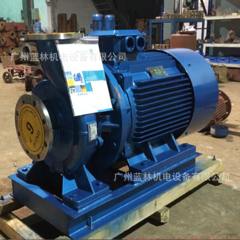 IHW80-160ia卧式不锈钢离心泵 不锈钢304 316 316L卧式管道离心泵