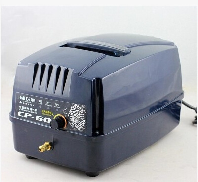 海利CP60交直流两用氧气泵停电增氧泵充电海鲜池大鱼缸便携打氧机