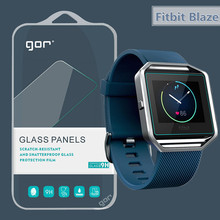 GOR 适用于Fitbit Blaze钢化玻璃膜 Blaze智能手表保护贴膜