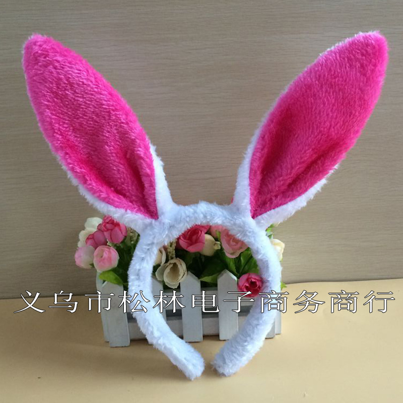 毛绒兔耳朵6