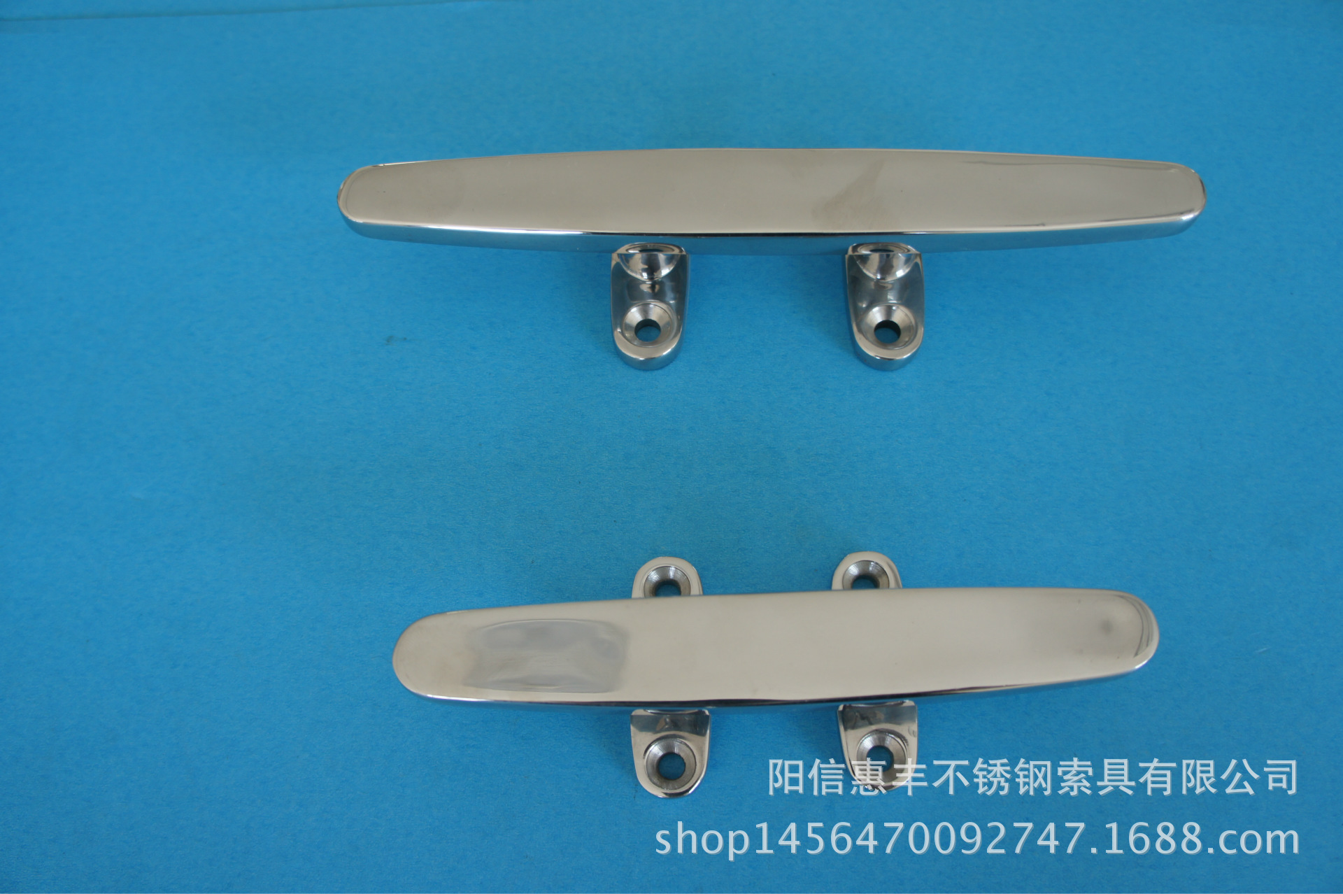 不锈钢索具平行四孔索栓/系船柱/船用五金配件门把手船用导览器