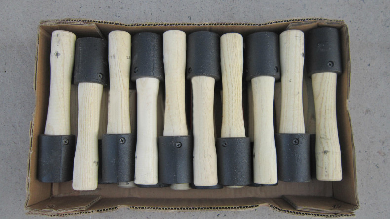 演出道具_67式木柄教练 演出道具 军迷收藏 木