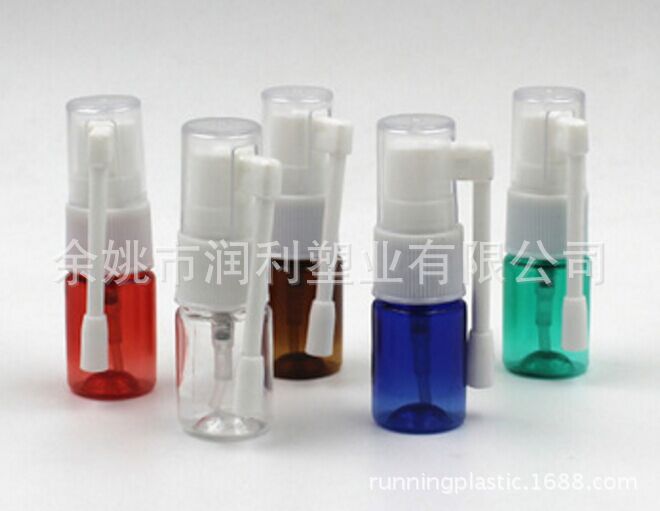 塑料瓶、壶-5MLPET长嘴摇杆圆肩塑料瓶医用