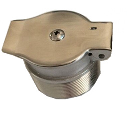 中央除尘系统清扫配件 不锈钢墙面阀