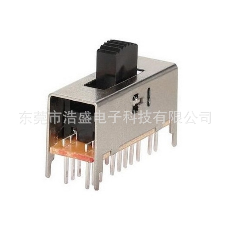 厂家生产拨动开关SS44D04 (4P4T) 双排四段