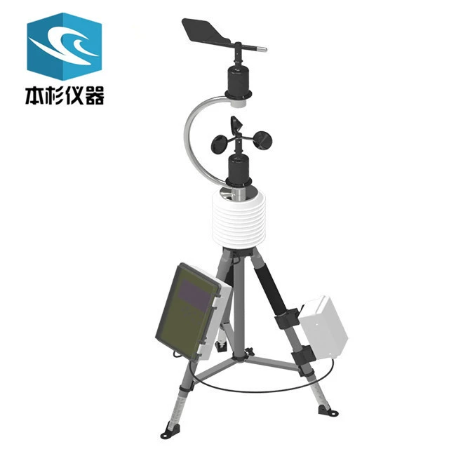 Автоматическая Метеостанция портативная небольшая Метеостанция аварийная Мобильная Метеостанция IBS-F60 метеостанция