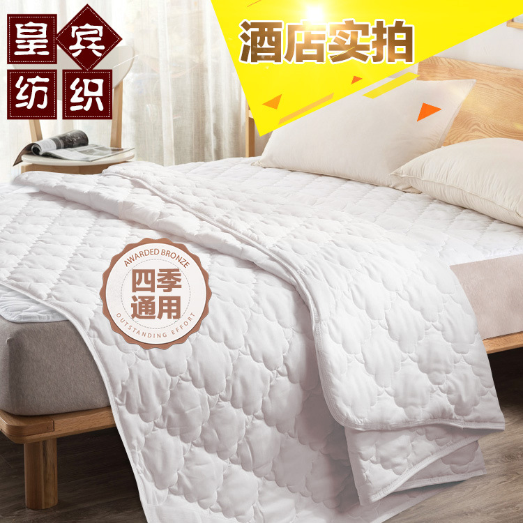 酒店布草宾馆床品防羽布床垫床护垫防滑垫批发厂家直销床褥子垫背