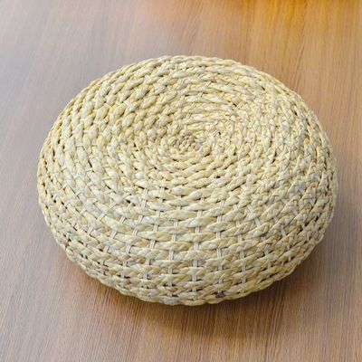 厂家直销草编蒲团加厚圆形藤编瑜伽  榻榻米坐墩|ms