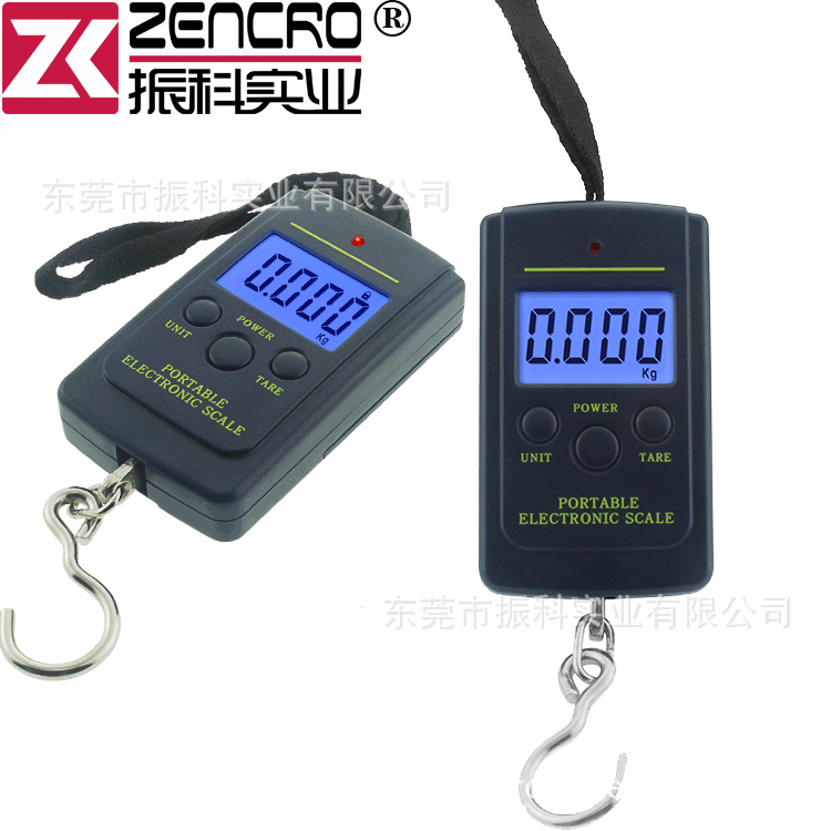 便携式弹簧秤 手提电子秤 吊钩葫芦健康电子称 快递包裹秤scale