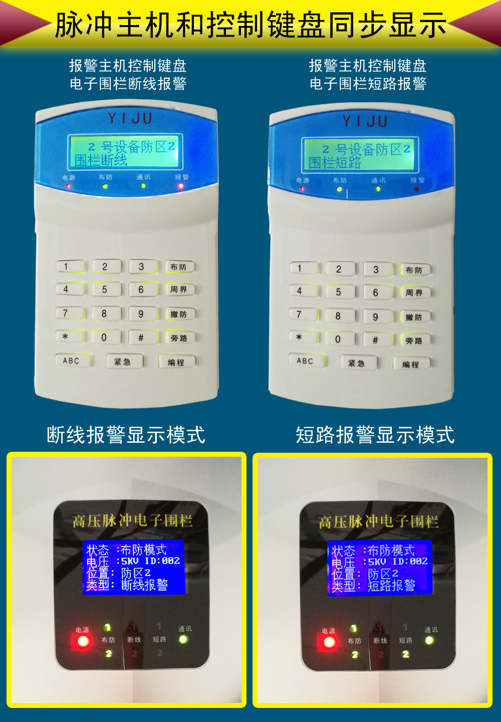 电子围栏LCD显示效果1