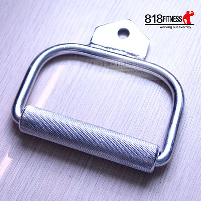 健身配件大飞鸟拉杆异型杆吊环 D型包胶拉力杆器械专用把手|ru