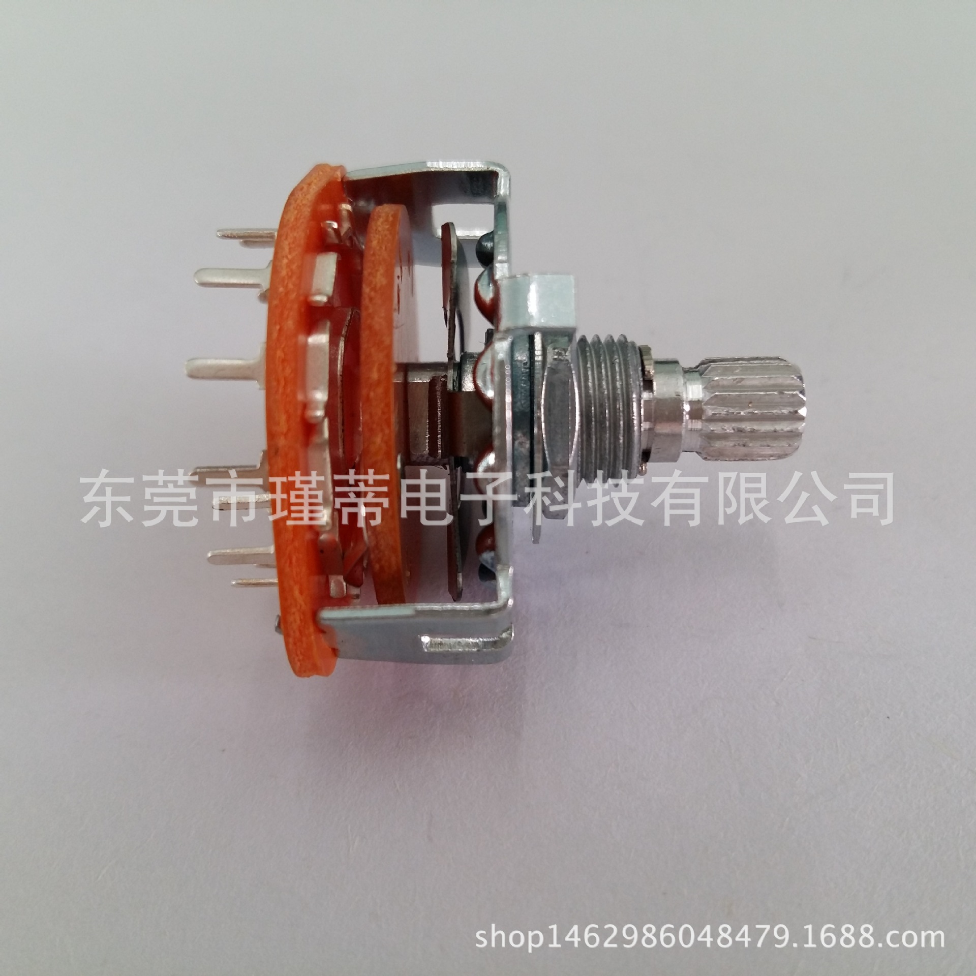 供应 SR25波段旋转开关 多档位转换 圆形 档位开关 电位器