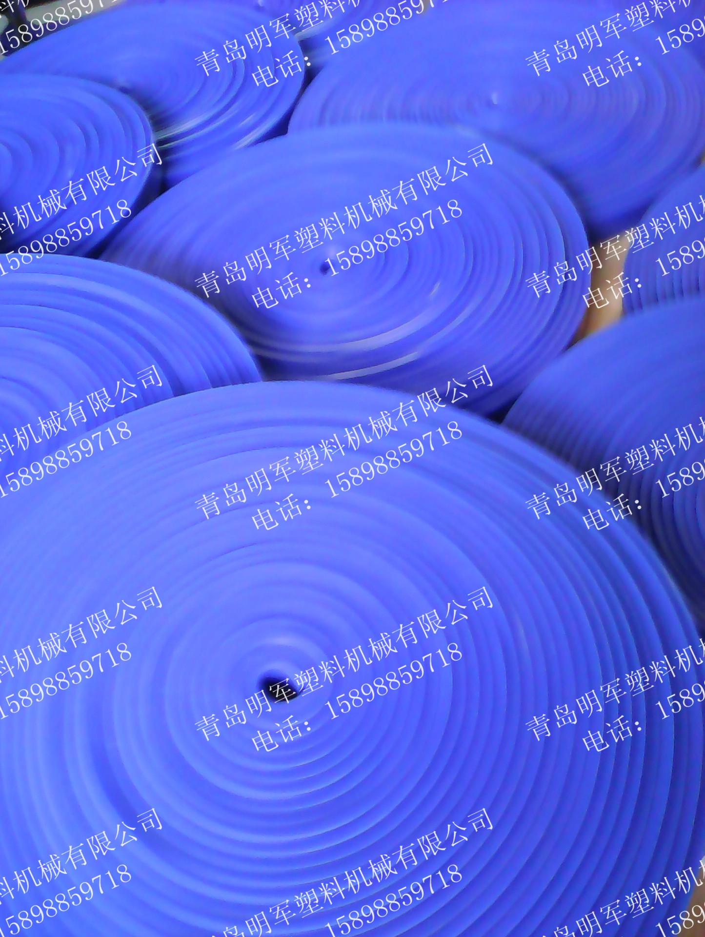 青岛明军塑机专业生产单螺杆软 硬PVC异型材密封条挤出机