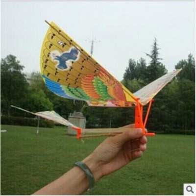 扑翼橡皮筋飞鸟新橡皮筋散件飞鸟学校教材专用科普玩具航空模型|ms