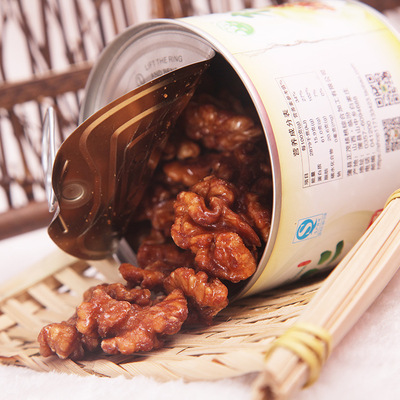 罐装100g琥珀核桃仁 特产坚果干果炒货  糖浆包裹休闲零食核桃仁|ms
