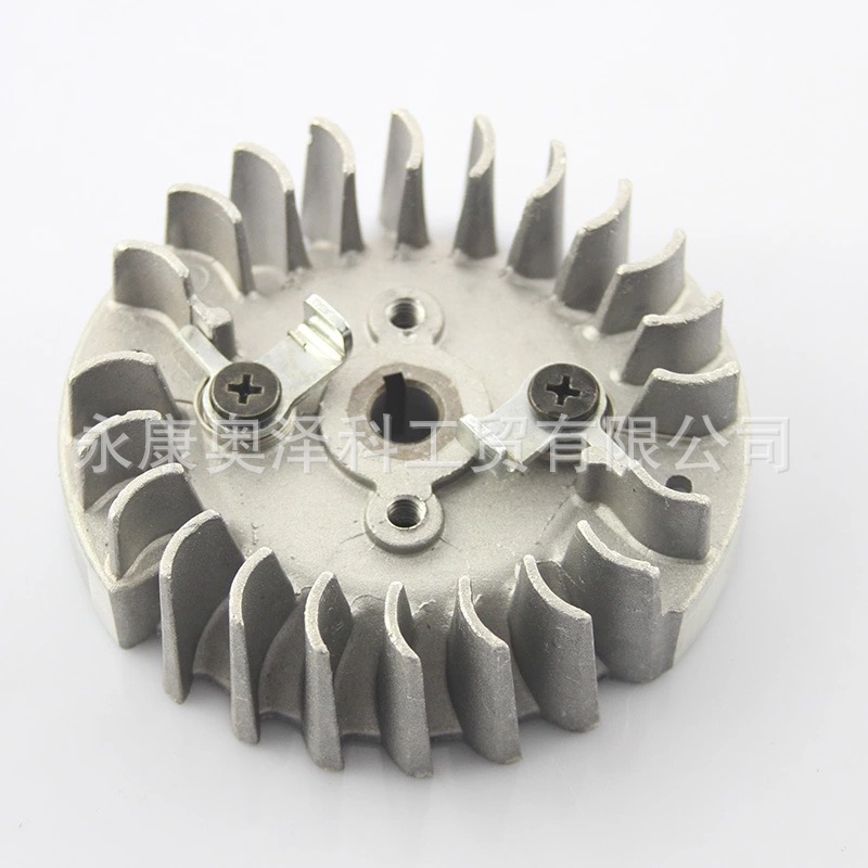 厂家直销 伐木锯汽油锯配件4500/5200/5800/5900配件 点火磁飞轮